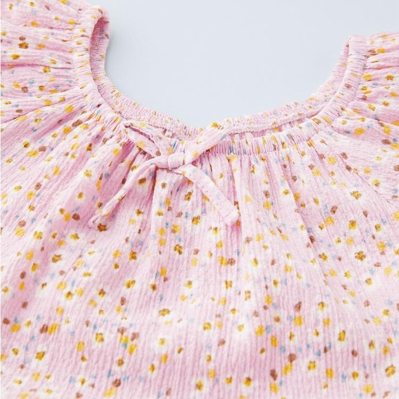 Zara kids pink floral dress - Picture 8 of 12